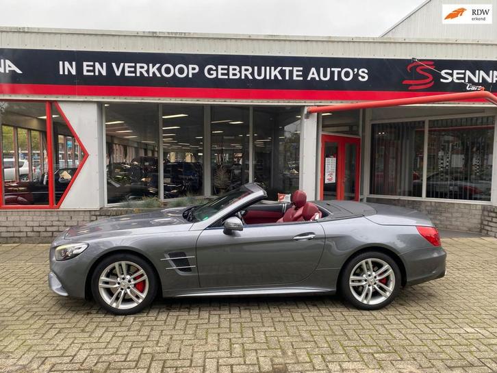 Mercedes-Benz SL-klasse 400 V6 Aut - AMG - PANO - Facelift !, Auto's, Mercedes-Benz, Bedrijf, Te koop, SL, ABS, Achteruitrijcamera