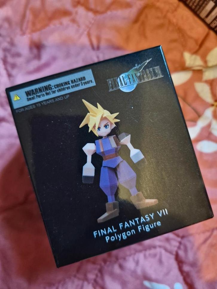 Final Fantasy 7 VII Polygon figure GESEALD, Verzamelen, Poppetjes en Figuurtjes, Nieuw, Ophalen of Verzenden