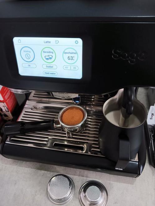 Sage Oracle Touch Black ☕, Witgoed en Apparatuur, Koffiezetapparaten, Zo goed als nieuw, Espresso apparaat, Ophalen of Verzenden