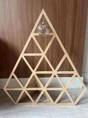 Houten Kerstboom - Grafisch Design - Nieuw beschikbaar voor biedingen