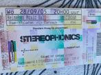 Oud concertkaartje The Stereophonics, Verzenden, Gebruikt