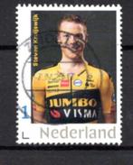gestempelde zegel. persoonlijke: JUMBO wielrenner, Ophalen of Verzenden, Na 1940, Gestempeld