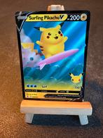 Surfing Pikachu V 008 /025 Pokémon Celebrations 25, Ophalen of Verzenden, Zo goed als nieuw