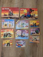 Lego handleidingen piraten en ridders in nette staat., Ophalen of Verzenden, Gebruikt
