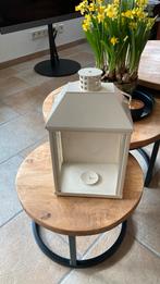 Te koop kandelaar creme voor  13,00 euro ophalen ., Ophalen, 25 tot 50 cm, Zo goed als nieuw, Crème