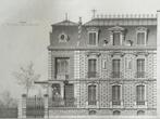 Staalgravure, 1877 - Architectuur Aanzicht Haussmann Parijs, Verzenden
