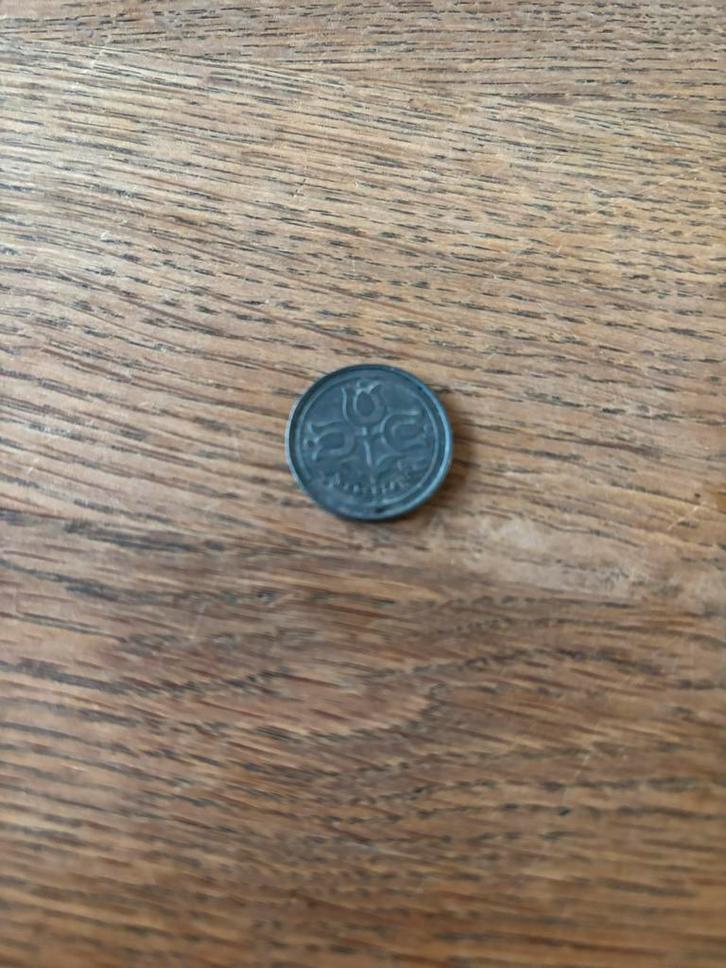 Zinken 10 Cent 1944 - WOII Munt, Postzegels en Munten, Munten | Nederland, Losse munt, 10 cent, Koningin Wilhelmina, Ophalen