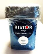 Histor Acryl Lakverf - Ral 9001- Katoen zijdeglans/hoogglans, Wit, Nieuw, Ophalen of Verzenden, Lak