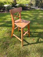 Houten barkruk, 1 kruk, Ophalen, Gebruikt, 60 tot 90 cm