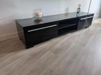 Zwart tv meubel laag dressoir TV-kast Interlubke style, Ophalen, Gebruikt, Nvt, Nvt