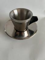 Vintage IKEA RVS espressokopjes (set van 3 stuks), Verzenden, Overige stijlen, Kop(pen) en/of Schotel(s)