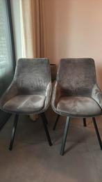 By Boo eetkamstoelen grijs, Ophalen, Zo goed als nieuw, Grijs, Twee