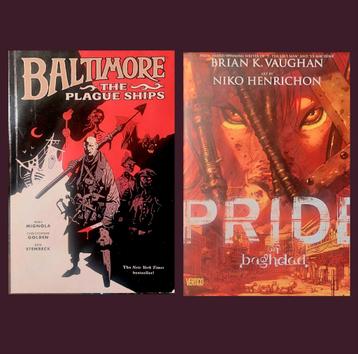 2x Engels stripboek Plague Ships & Pride goed Sint tip! beschikbaar voor biedingen
