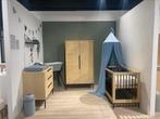 Beau babykamer naturel + metalen poten 3-delig, Kinderen en Baby's, Kinderkamer | Bedden, Lattenbodem, Minder dan 70 cm, Minder dan 140 cm