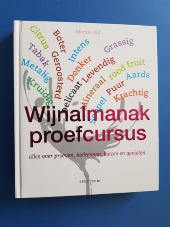 Wijnalmanak proefcursus - Marnie Old, Boeken, Hobby en Vrije tijd, Zo goed als nieuw, Overige onderwerpen, Verzenden