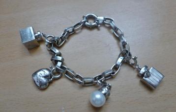 Prachtige massief zilveren Bedel ARMBAND; geen bodemvondst! beschikbaar voor biedingen