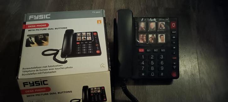 Fysic FX-3930, Telecommunicatie, Vaste telefoons | Handsets en Draadloos, 1 handset, Ophalen of Verzenden