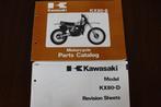 KAWASAKI KX80 B 1979 parts catalogue KX80B 1981, Motoren, Ophalen of Verzenden, Kawasaki