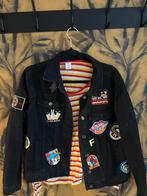 Oeteldonk Spijkerjasje - Maat 42, Carnaval, Maat 42/44 (L), Ophalen of Verzenden, Kleding