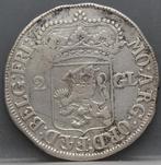 2 Gulden 1696 Friesland – zeldzaam (R1), Verzenden, Koningin Beatrix, Zilver, Overige waardes