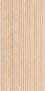 wandtegel 60x120 ecru wit houtlook 3d, Wit, Stonerbell, Nieuw, Ophalen of Verzenden