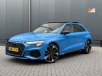 Audi A3 40 TFSI e 204pk Phev S-line 2021 | PANO | B&O | 19", 4 cilinders, 1535 kg, Blauw, Plug-in hybride