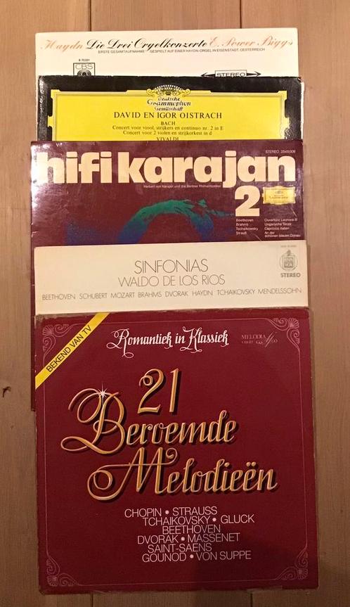 Oude vinyl elpees 20 stuks, Cd's en Dvd's, Vinyl | Klassiek, Gebruikt, Overige typen, Overige formaten, Ophalen