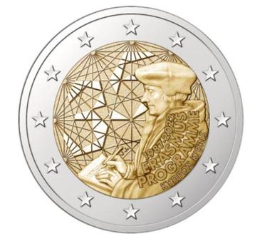 2 euro Cyprus 2022 - 35 jaar Erasmus programma (UNC) beschikbaar voor biedingen