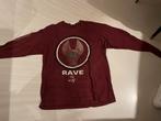 Rave the City Longsleeve - Gabber Style - Maat L, Kleding | Heren, T-shirts, Ophalen, Gedragen, Maat 52/54 (L), Rood