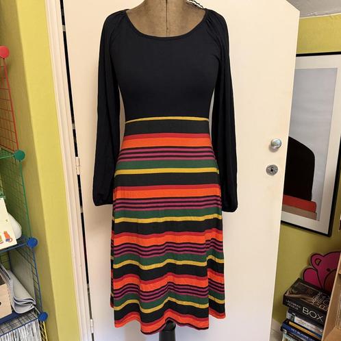 LaLamour vrolijke kleurrijke zomer jurk Mt M = 38 IZGS!!!, Kleding | Dames, Jurken, Zo goed als nieuw, Maat 38/40 (M), Overige kleuren