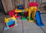 Speelgoed parkeergarage, Kinderen en Baby's, Speelgoed | Racebanen, Ophalen, Gebruikt, Handmatig, Overige merken