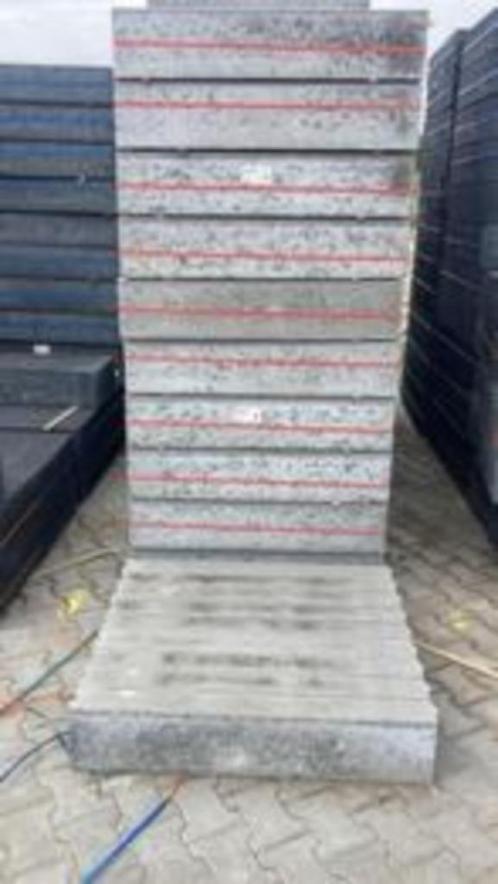 Betonband 10x20x100 grijs, Tuin en Terras, Tegels en Klinkers, Nieuw, Klinkers, Beton, 10 m² of meer, Ophalen of Verzenden