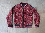 Cars zomerjas rood zwart panterprint omkeerbaar maat 12/ 152, Meisje, Ophalen of Verzenden, Zo goed als nieuw, Cars jeans