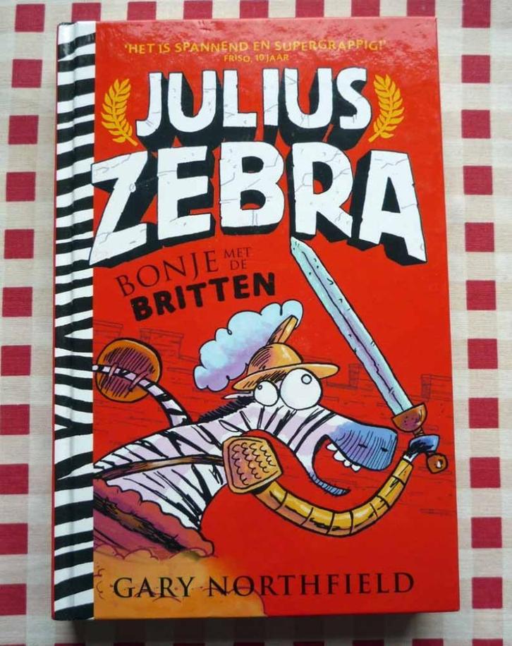Julius Zebra - Bonje met de Britten door Gary Northfield, Boeken, Kinderboeken | Jeugd | 10 tot 12 jaar, Zo goed als nieuw, Fictie