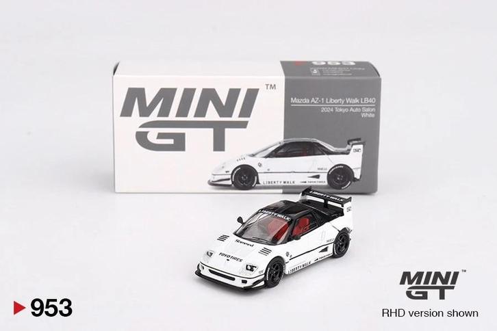 Mazda AZ-1 Liberty LB40 van Mini GT 1/64, Hobby en Vrije tijd, Modelauto's | Overige schalen, Nieuw, Auto, Ophalen of Verzenden