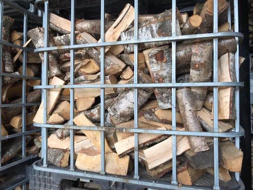 Gedroogd brandhout openhaardhout, Tuin en Terras, Haardhout, Blokken, Overige houtsoorten, 6 m³ of meer, Ophalen of Verzenden