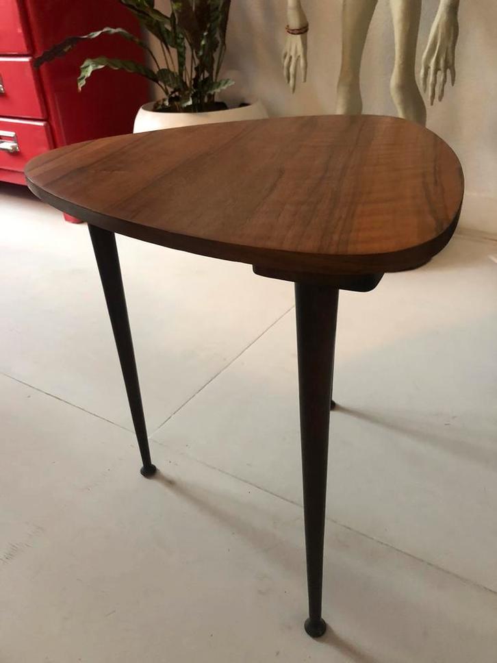 Cees braakman bijzettafeltje pastoe, Huis en Inrichting, Tafels | Bijzettafels, Gebruikt, Rechthoekig, Minder dan 55 cm, Ophalen of Verzenden