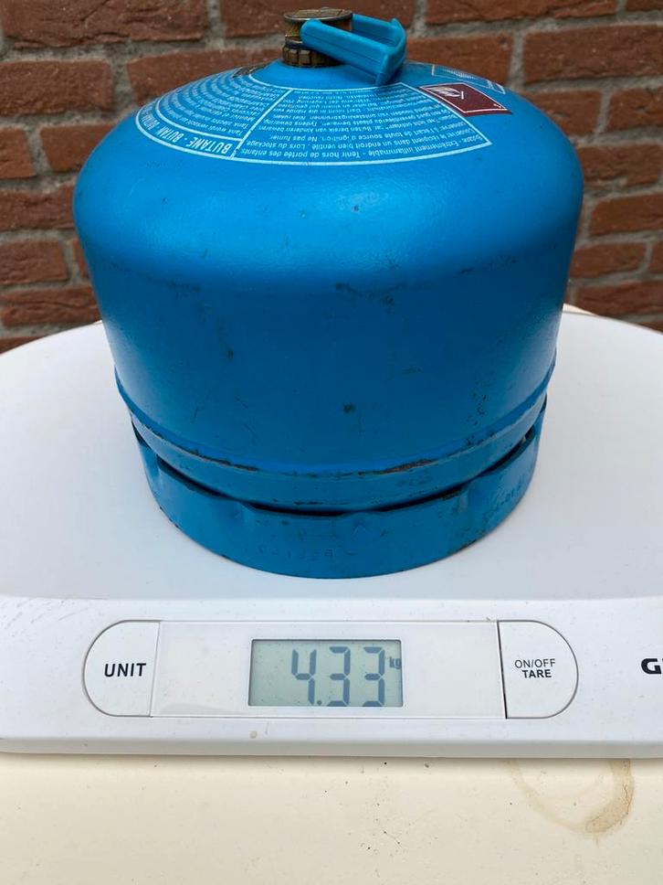 Campingaz gasfles 904 (Nog voor 3/4 gevuld), Caravans en Kamperen, Kampeeraccessoires, Gebruikt, Ophalen