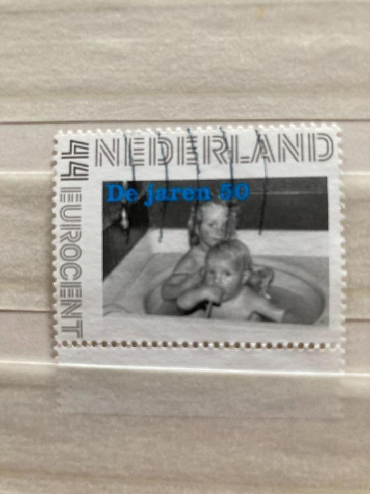 Persoonlijke postzegel de jaren 50 Het Lavet, Postzegels en Munten, Postzegels | Nederland, Gestempeld, Na 1940, Verzenden