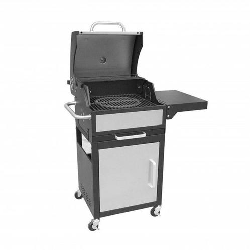 Grillchef grillwagen Houtskoolbarbeque wagon Silver - Nieuw!, Tuin en Terras, Houtskoolbarbecues, Nieuw, Ophalen of Verzenden