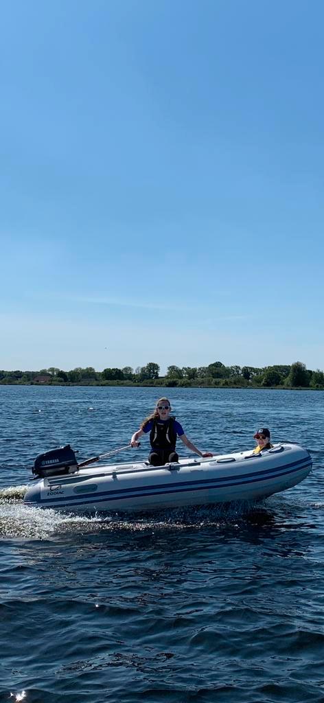 Zodiac 310 rubberboot rib met 4 pk yamaha, Watersport en Boten, Zeilen en Zeiltoebehoren, Zo goed als nieuw, Ophalen of Verzenden