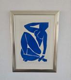 Blue Nude reproductie met zilveren lijst, Ophalen