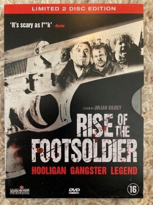 DVD ‘Rise of the footsoldier’ 2-disc limited edition, Cd's en Dvd's, Dvd's | Thrillers en Misdaad, Zo goed als nieuw, Maffia en Misdaad