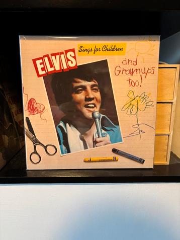 Elvis Sings For Children and Grownups Too USA Vinyl LP beschikbaar voor biedingen