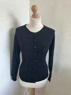 King Louie maat L zwart met bolletjes cardigan vestje, Kleding | Dames, Truien en Vesten, Zwart, Maat 42/44 (L), Ophalen of Verzenden