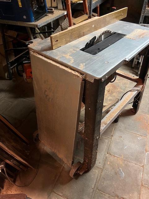 metabo zaagtafel TKHS 315, Doe-het-zelf en Verbouw, Gereedschap | Zaagmachines, Gebruikt, Cirkelzaag, 1200 watt of meer, 70 mm of meer