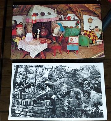 2 Oude Efteling Kabouterhuisje & Kind kabouter beschikbaar voor biedingen