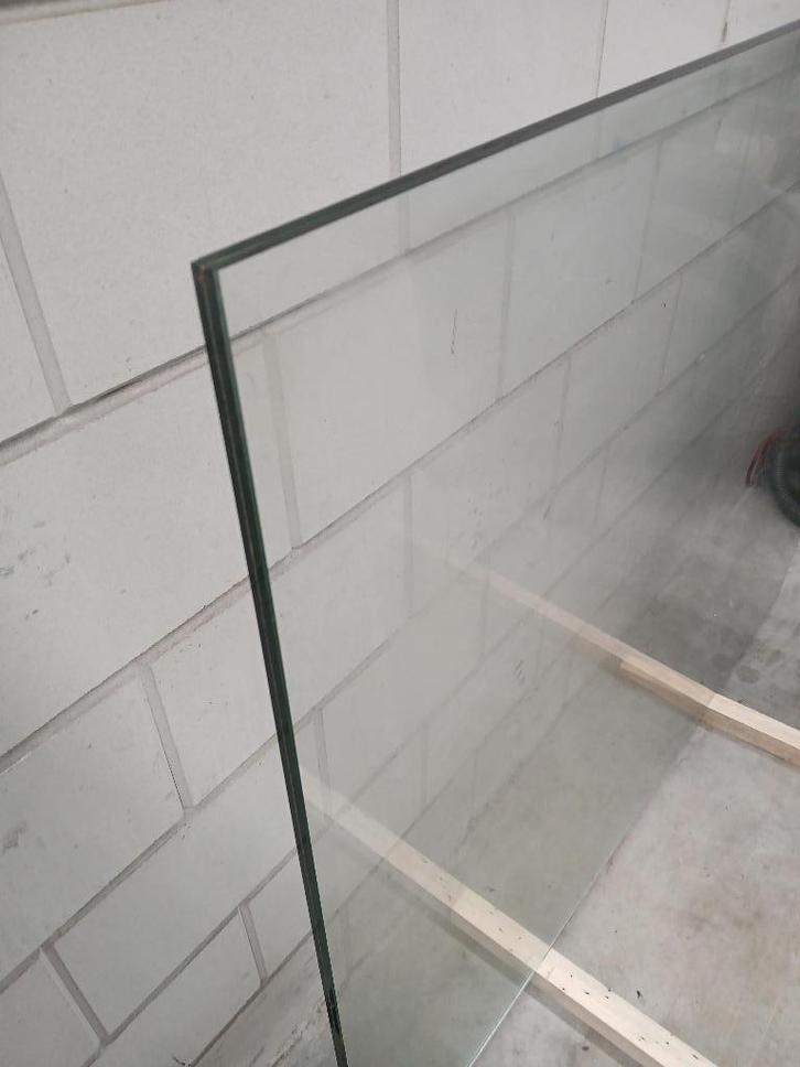 Gelaagd veiligheidsglas met veiligheidsfolie, Doe-het-zelf en Verbouw, Glas en Ramen, Zo goed als nieuw, Glasplaat, 80 tot 120 cm