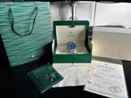 Rolex - Submariner “Smurf” - 41mm - Full Set, Staal, Polshorloge, Nieuw, Ophalen of Verzenden