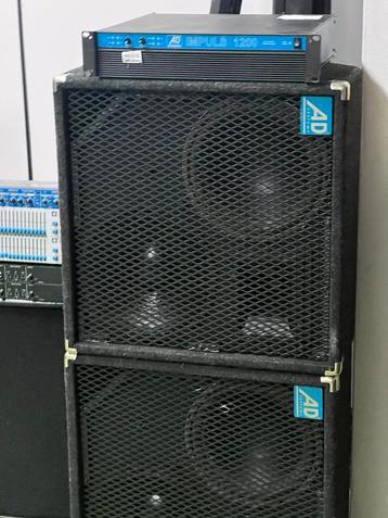 Ad systems super speaker set beschikbaar voor biedingen